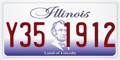 IL license plate Y351912