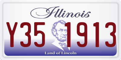 IL license plate Y351913