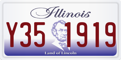 IL license plate Y351919
