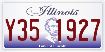 IL license plate Y351927
