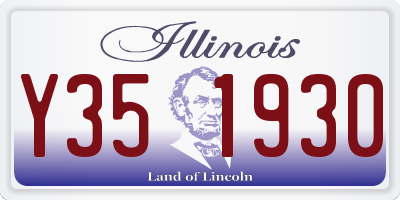 IL license plate Y351930