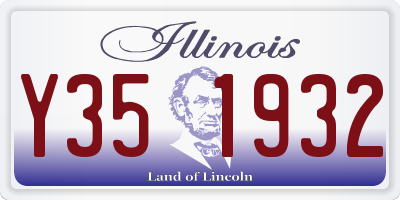 IL license plate Y351932