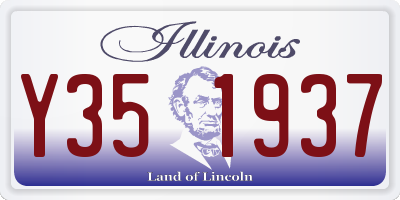 IL license plate Y351937