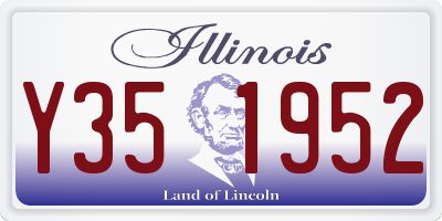 IL license plate Y351952