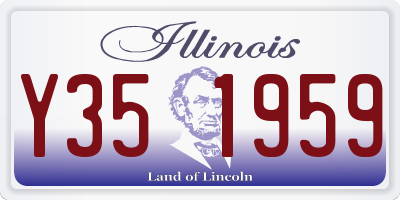 IL license plate Y351959