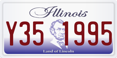 IL license plate Y351995