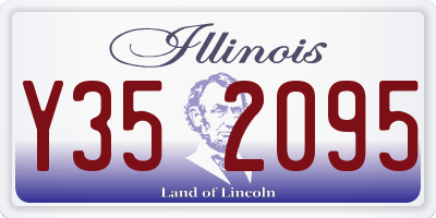 IL license plate Y352095
