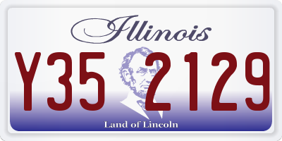 IL license plate Y352129