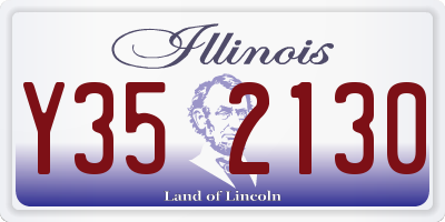 IL license plate Y352130
