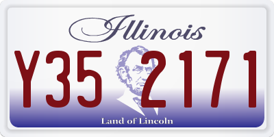 IL license plate Y352171