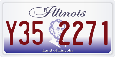 IL license plate Y352271