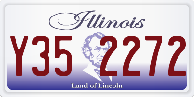 IL license plate Y352272