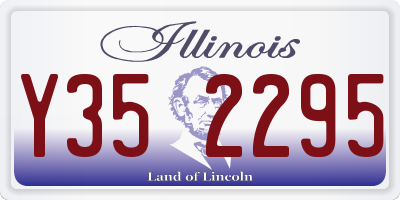 IL license plate Y352295