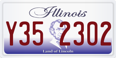 IL license plate Y352302