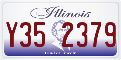 IL license plate Y352379