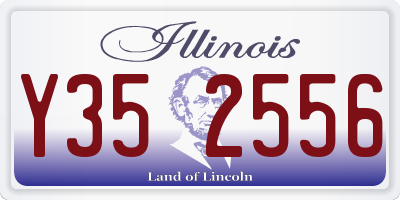 IL license plate Y352556