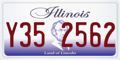 IL license plate Y352562