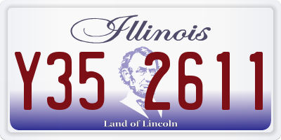 IL license plate Y352611