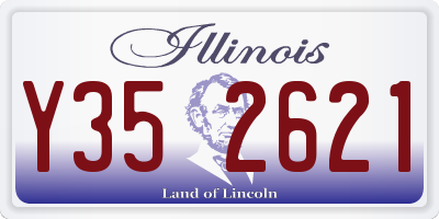IL license plate Y352621
