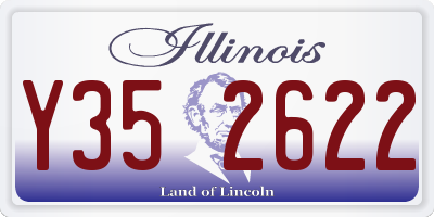 IL license plate Y352622