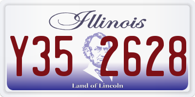 IL license plate Y352628