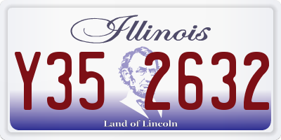IL license plate Y352632