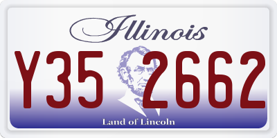 IL license plate Y352662