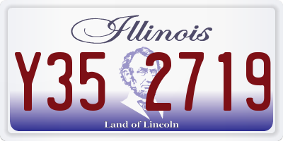IL license plate Y352719
