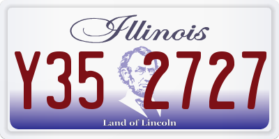 IL license plate Y352727