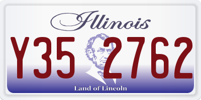 IL license plate Y352762