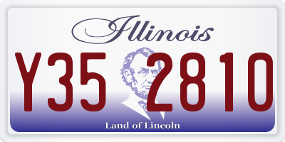 IL license plate Y352810