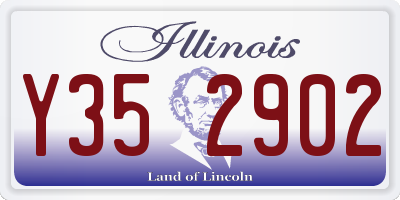 IL license plate Y352902