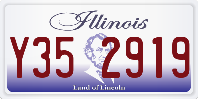 IL license plate Y352919