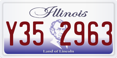 IL license plate Y352963