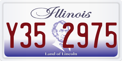 IL license plate Y352975