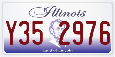 IL license plate Y352976