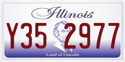 IL license plate Y352977