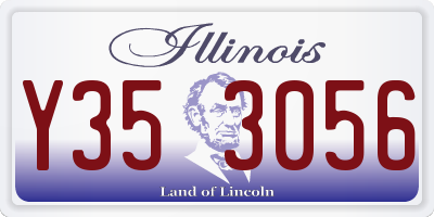 IL license plate Y353056