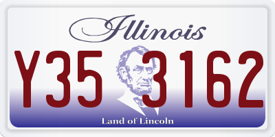 IL license plate Y353162