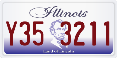 IL license plate Y353211