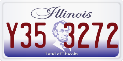 IL license plate Y353272