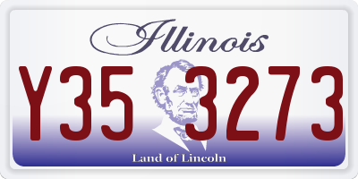 IL license plate Y353273