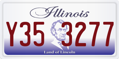 IL license plate Y353277