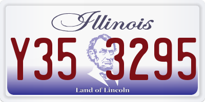 IL license plate Y353295