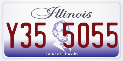 IL license plate Y355055