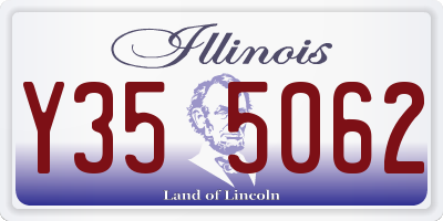 IL license plate Y355062