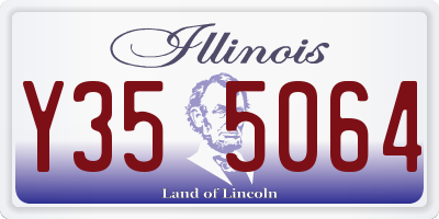 IL license plate Y355064