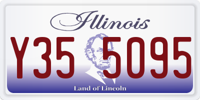 IL license plate Y355095