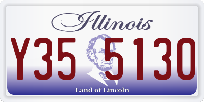 IL license plate Y355130
