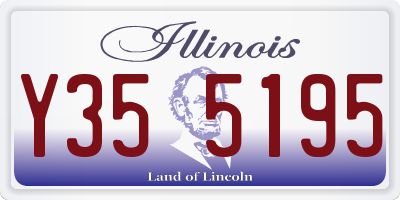 IL license plate Y355195